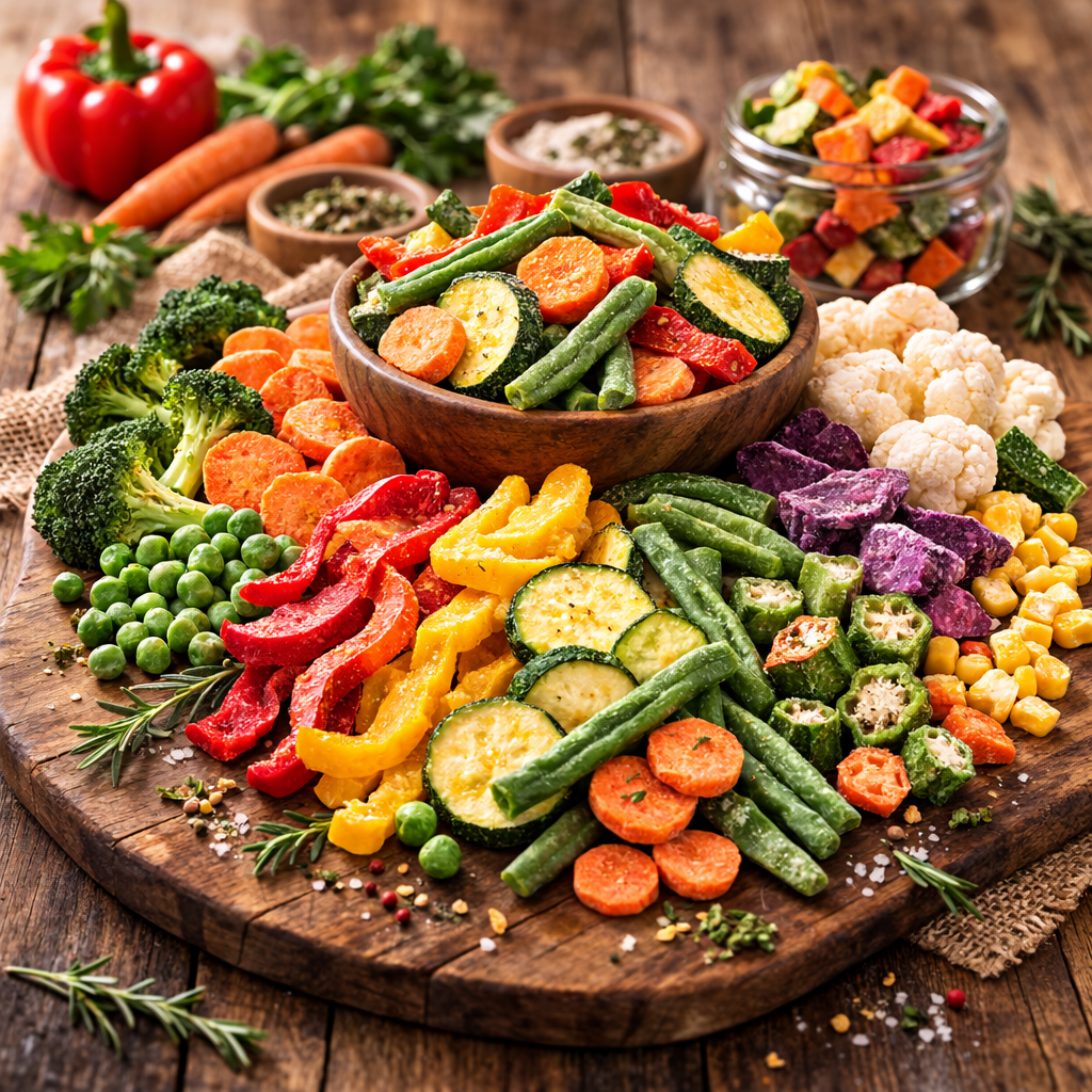 FREEZE DRIED VEGETABLES