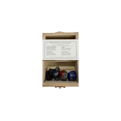 Earth’s Treasures – Engraved Stone Intention Chest