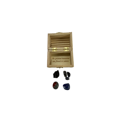 Earth’s Treasures – Engraved Stone Intention Chest