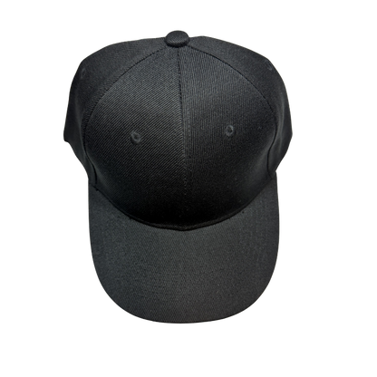 Black engraved cap