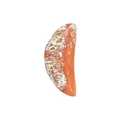 Beautiful polished Brecciated Jasper cabochon featuring one-of-a-kind natural patterns and rich earthy tones.
