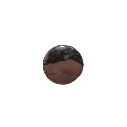 Genuine Picasso Jasper cabochon with artistic natural veining and a smooth polished finish, ideal for custom jewelry designs.