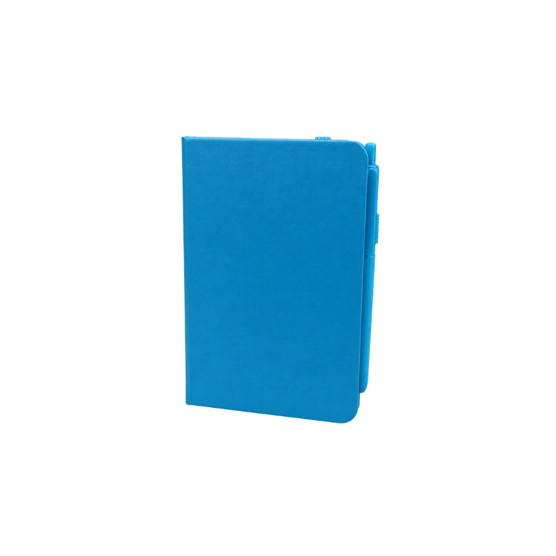 Personalized teal petite notebook featuring custom laser engraving, ideal for daily notes, journaling, and personalized gifts.